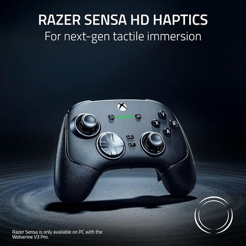 Razer Wolverine V3 Pro Wireless Gaming Controller: Licensed for Xbox Series X|S, Xbox One, Windows PC - 6 Remappable Buttons - Fast Triggers - Customizable Thumbsticks - Wired Tournament Mode - White in Saudi Arabia