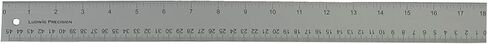 Aluminum Straight Edge Ruler, 6-INCH, Silver in Kuwait