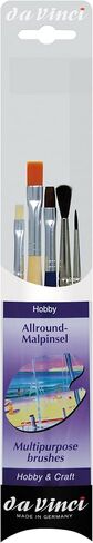 da Vinci Student Series 4209 School and Kindergarten Paint Brush Set, Synthetic with Green Handle, 3 Brushes in Saudi Arabia