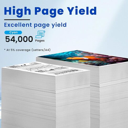 W9051MC Cyan Toner Cartridge High Yield Replacement for HP W9051MC Toner Cartridge for Color Managed MFP E87640 E87640Z E87650 E87650Z E87660 Printer Ink 1-Pack in Saudi Arabia