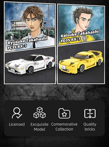 DOMOB TOYOTA AE86 TRUENO-الذكرى الأولية 25-TH-THE-ألعاب الطوب CADA لـ 8+ من الأطفال والبالغين-طراز سيارة واقعية 1:24 محاكاة-280 طوبًا أو كتلًا-للأولاد ، الهواة ، المجمع in Saudi Arabia