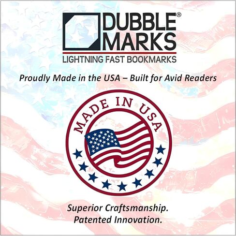 Bookmarks – Set of 2 | Man Reading Book On Elephant | Line-Marking Bookmark for Book Lovers | Smart Gift for Readers, Writers, Students & Lit Fans | Patented, Made in USA in Saudi Arabia