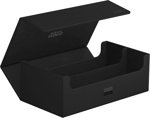 Ultimate Guard Arkhive 800+, Deck Case for 800 Double-Sleeved TCG Cards, Black, Compatible with Boulders, Magnetic Closure & Microfiber Inner Lining in Saudi Arabia