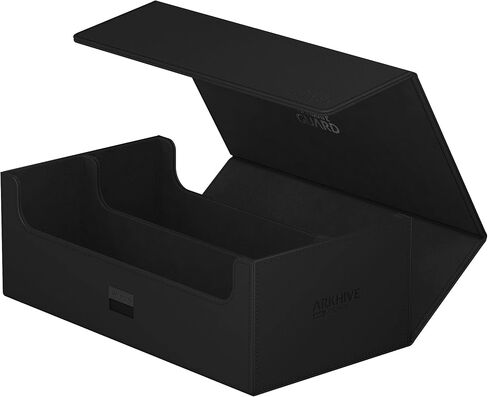 Ultimate Guard Arkhive 800+, Deck Case for 800 Double-Sleeved TCG Cards, Black, Compatible with Boulders, Magnetic Closure & Microfiber Inner Lining in Saudi Arabia