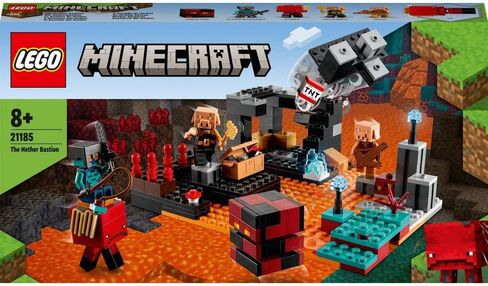 LEGO® Minecraft® The Nether Bastion 21185 Building Kit; Explosive Battle-Action Toy;for Kids Aged 8+ in Saudi Arabia