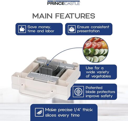 Prince Castle Saber King Onion/Multi-Purpose Blade Replacement, 1/4"- Vegetable Chopper and Kitchen Chopper for Cutting and Dicing Onions in Kuwait