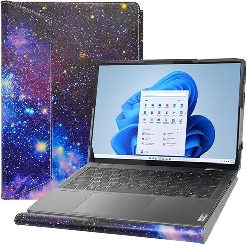 Alapmk Protective Case for Lenovo Yoga 9i 2-in-1 Aura Edition 14 Gen 10/Yoga 9 2-in-1 14ILL10/Yoga 7i 2-in-1 14 Gen 9/ThinkPad T14 Gen 5,Case for Acer Aspire 14 AI A14-52M,Case for HP mt645 G8,Starry in Saudi Arabia