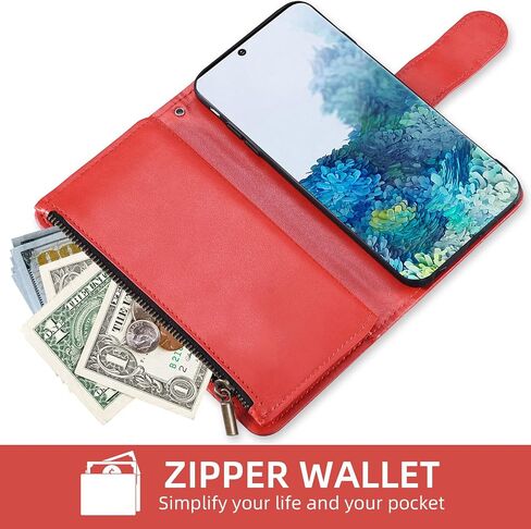 Asuwish Compatible with Samsung Galaxy S20 Plus Glaxay S20+ 5G Wallet Case and Tempered Glass Screen Protector Flip Card Holder Cell Phone Cover for Gaxaly S20+5G S20plus 20S + S 20 20+ G5 Men Purple in Saudi Arabia