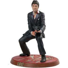 Mighty Mojo Scarface Tony Montana "Say Hello" نسخة دموية - يبلغ طولها 7 بوصات - إصدار محدود - إصدار محدود - السفن في مربع عرض النافذة