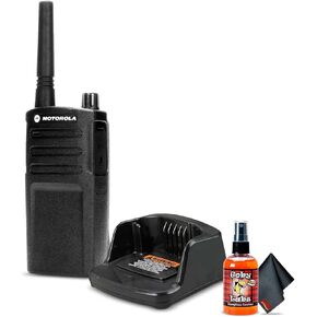 6 x Motorola RMU2040 On-Site 2-Way Radio (RMU2040) + Mic Cleaner + 6 x Microfiber Cloth - 6 Pack Bundle
