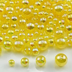 200 جم من الخرز Round Round 6mm 8mm 10mm 10mm ab close حبات حرفة جولة الفواصل مع ثقوب لسلاسل مفتاح سوار قرط