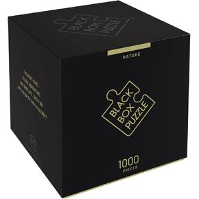 ألعاب Misu Black Box Puzzle بدون قالب ، ألغاز بانوراما للبالغين 1000 قطعة ، بارد بارد للألواح.