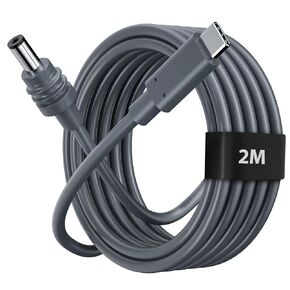 Starlink Mini Cable 16FT Starlink Mini USB C to DC Power Cable Cord 100W Input USB Type C to DC Cable, DC Power Cable Direct to USB-C for Starlink Mini Work with 100W+ PD Source Waterproof 5M/16FT