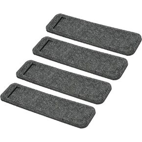 Yokive 12 Pack Cove Case ، حاملي حقيبة الأكمام | حماة جيب صغيرة ، رائعة للمكتب (رمادي داكن)