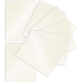 Cream Cardstock, 60 Sheets, 8.5 x 11 Inches, 90lb, Ivory, Printer Paper for Card Making, Invitations, Business Cards