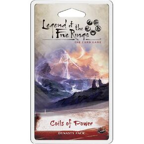 Fantasy Flight Games Legend of The Five Rings: The Card Game Coils of Power Dynasty Pack - Strategy Game for Kids & Adults, Ages 14+, 2 Players, 45-90 Minute Playtime, Made