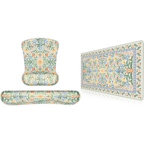وسادة فأر مريحة Icasso ، راحة معصم لوحة المفاتيح ، Mousepad Musy Mousepad مع دعم المعصم ، حصيرة مكتب XXL ، وسادة مكتب
