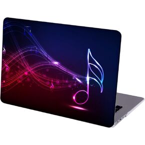 متوافق مع MacBook Air 13.6 بوصة قشرة الواقية الصلبة وغطاء لوحة المفاتيح (A2681 ، M2 Chip ، 2022 إصدار)-Music Music Note-2
