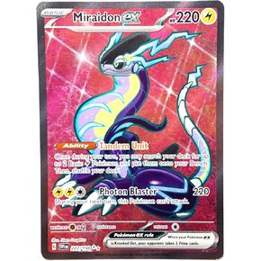 Pokemon - Miraidon EX 227/198 - Scarlet & Violet - Ultra Rare - Holo Full Art