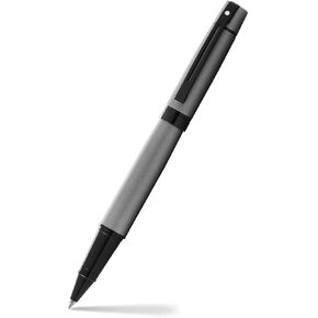 Sheaffer Gift 300 Lacquer Rollerball Pen Matte Gray مع تقليم أسود مصقول | مجموعات هدايا القلم الممتازة