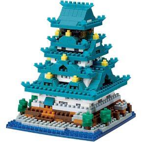 nanoblock - World Famous Buildings - Osaka Castle, Sight to See Series Building Kit