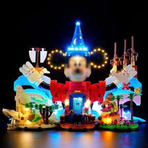 YEABRICKS LED Light for 21352 Ideas Magic of Disney Building Blocks Model (Building Set NOT Included)
