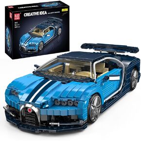 Mould King 10111 Sports Car Building Kits, Scale Model Race Car for Adults, Classic Super Cars Display Model, Collectible Set for Adults to Build, Toys for Teen Boys Girls (1222 PCS)