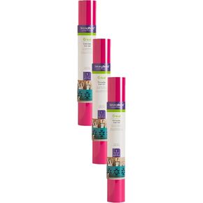 Cricut Everyday Iron On - Coral ، 3 حزمة من لفات 2 قدم (12 "x24") ، إجمالي 6 أقدام - فينيل نقل الحرارة HTV للقمصان والملابس والقبعات والمزيد - متوافق مع Maker & Explore Machines