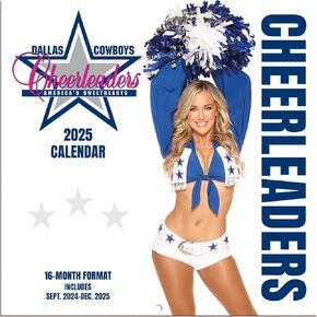 Dallas Cowboys Cheerleaders Mini Wall Calendar Sideline -16M (25998040530)