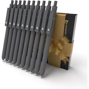 Gel Pens, Nurse Gifts,0.7mm Fine Point Black ballpoint pens,Aesthetic Cute Office School Supplies Gifts for Women Men, High-End Series for Journaling Note Taking(10 Pcs Black Ink-Geometric pen)