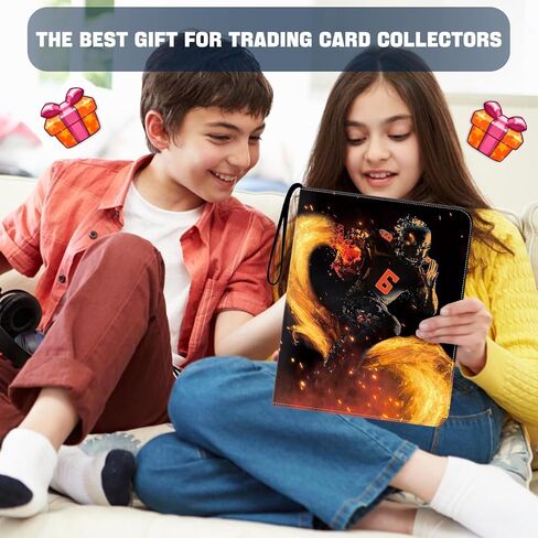 900 BOKER BISHOLL CARD BINDER ، 9 جيب للبطاقات الرياضية مع سوستة مع 50 أكمام بطاقة بيسبول قابلة للإزالة ، تناسب بطاقات التداول in Saudi Arabia