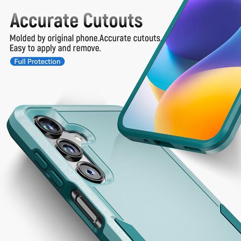 for Samsung Galaxy A16 5G Case,Galaxy A16 5G Phone Case with HD Screen Protector [Military Grade Drop Tested] Heavy-Duty Tough Rugged Shockproof Protective Case for Samsung A16 5G, Black in Kuwait