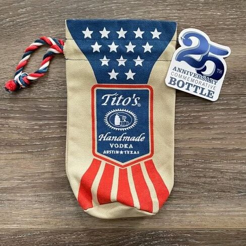 Tito's Vodka American Stars & Stripes 25th Anniversary Bag Bag in Saudi Arabia
