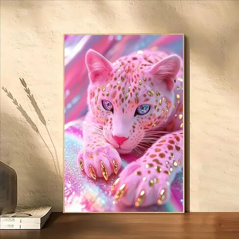 wavaiov 5D Diamond Painting Kits for Adult, Birds Flower Diamond Art Kits for Beginners, DIY Full Drill Floral Diamond Dot Gem Art Kits for Home Decor 12 x 16 Inch in Kuwait