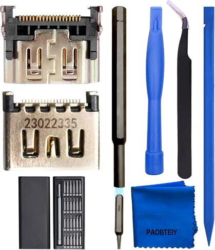 PAOBTEIY 2 Pack HDMI Port Replacement for xbox one X With 10-in-1 Kits in Saudi Arabia