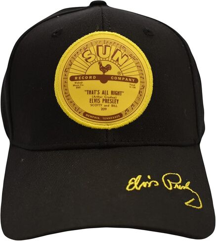 Collections Etc Elvis The Original King of Rock 'N Roll Baseball Cap Black in Saudi Arabia