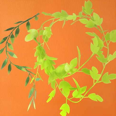 Miniature Leaf Vine 35IN,Fairy Garden Accessory,DIY Wreath,Miniature Greenery,Dollhouse Garland (Grape Leaf Vine) in Saudi Arabia