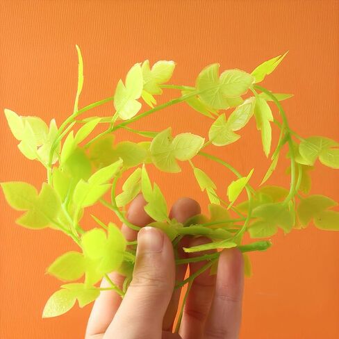 Miniature Leaf Vine 35IN,Fairy Garden Accessory,DIY Wreath,Miniature Greenery,Dollhouse Garland (Grape Leaf Vine) in Saudi Arabia
