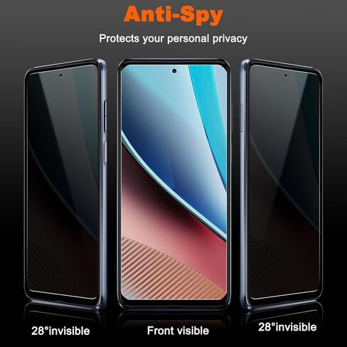 2 Pack]YWXTW Privacy Screen Protector for Google Pixel 9Pro XL,Support Fingerprint Unlock 9H Hardness Tempered Glass Privacy Google Pixel 9Pro XL Screen Protector,Case Friendly Bubble Free Accessories in Saudi Arabia