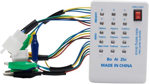 Brushless MotorTester, 24V 36V 48V 60V 72V E-Bike Tester Electric Car Scooter Controller Tester for Teste Motor Coil in Saudi Arabia