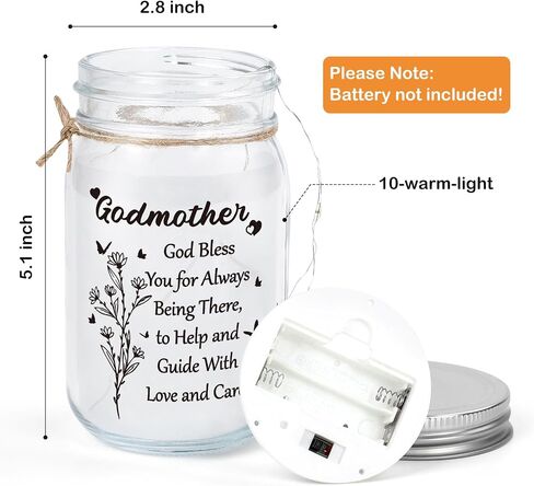 Grandma Gifts, Gifts for Grandma Mason Jar Night Light, Grandma Birthday Gifts from Grandkids, Birthday Gifts for Grandmother, Best Grandma Gifts, Grandma Gifts Ideas for Christmas Mothers Day in Saudi Arabia