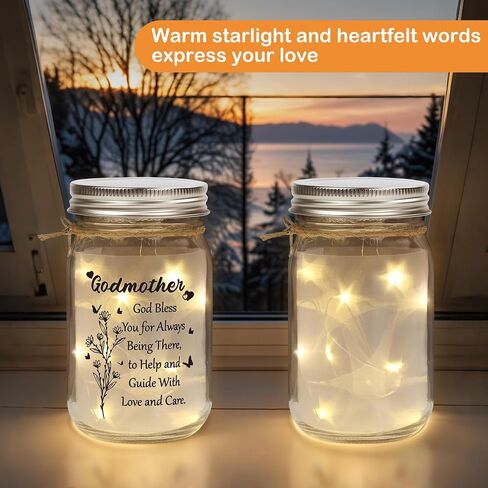 Grandma Gifts, Gifts for Grandma Mason Jar Night Light, Grandma Birthday Gifts from Grandkids, Birthday Gifts for Grandmother, Best Grandma Gifts, Grandma Gifts Ideas for Christmas Mothers Day in Saudi Arabia