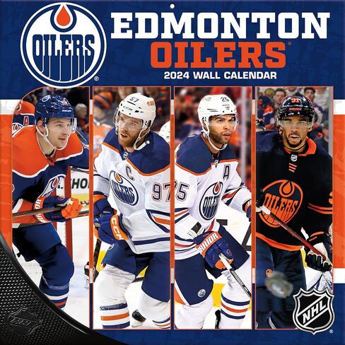 TURNER SPORTS Edmonton Oilers 2025 12x12 Team Wall Calendar (25998011941) in Saudi Arabia