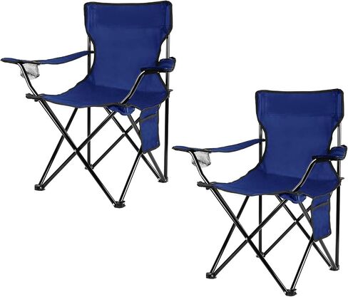 2PCS Foldable Camping Chair，Detachable Storage, Small Size and Portable in Saudi Arabia