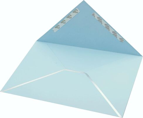 A7 Envelopes - V Flap Foil Border Luxury Mailing Envelopes for 5" x 7" Cards - for Wedding, Invitations, Baby Shower, Photos, Graduation, Birthday, Bridal Shower - 5.25" x 7.25" (Pink, 25 Pack) in Saudi Arabia