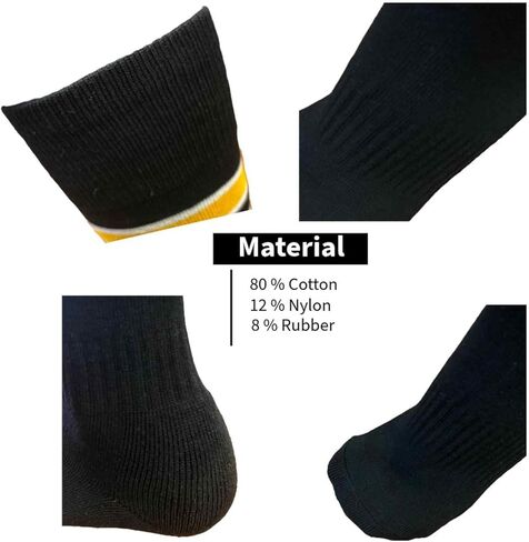 Unisex Knee High Striped Similar Baseball Team Style Sport Socks in Kuwait