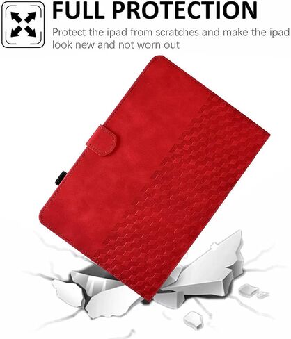 iPad Mini 5 Case Mini 4 Mini 3 2 Cover, FANCITY Smart Wake Sleep Flip Stand Case Soft PU Leather Protective Case with Card Slot Pen Holder for Apple iPad Mini 1 2 3 4 5 - Pink Marble in Saudi Arabia