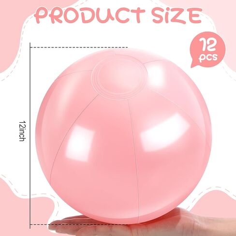 Inflatable Beach Balls Bulk Macaron Color Jumbo Large Beach Balls Pool Game Toys for Summer Swimming Party Games Water in Saudi Arabia