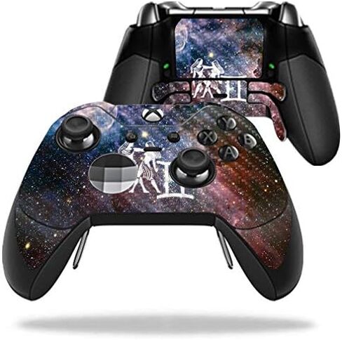 MightySkins Carbon Fiber Skin for Microsoft Xbox One Elite Controller - Taurus | Protective, Durable Textured Carbon Fiber Finish | Easy to Apply, Remove, and Change Styles | Made in The USA in Saudi Arabia