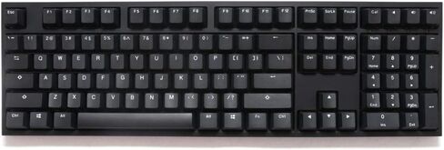 Ducky One 2 Phantom Black 100% Mechanical Keyboard: Cherry Brown Switches, High-Density PBT Doubleshot Keycaps, Non-backlit, US, Phantom Black in Kuwait